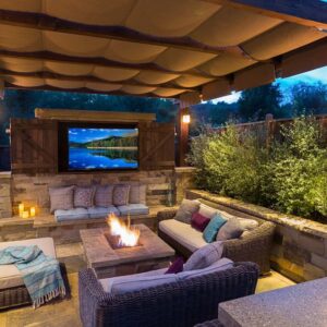 Home Theatre Installations- Outdoor setup